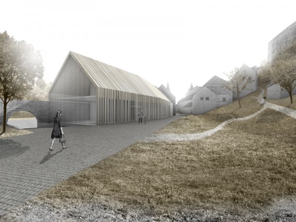 UREDITEV ODPRTIH JAVNIH POVRŠIN STAREGA MESTNEGA JEDRA ŠKOFJE LOKE TER UREDITEV OBREŽJA OBEH SOR