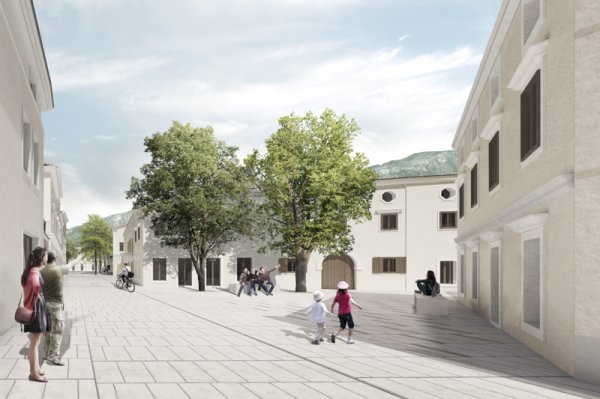 UREDITEV STAREGA MESTNEGA JEDRA KASTRE V AJDOVŠČINI