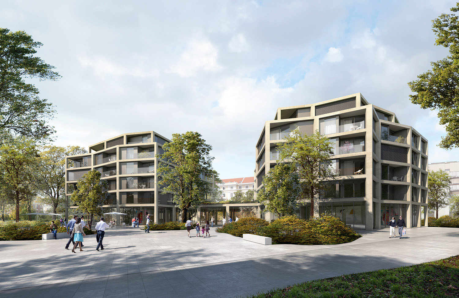 STANOVANJSKO POSLOVNI OBJEKT NT6 V NOVEM MESTU