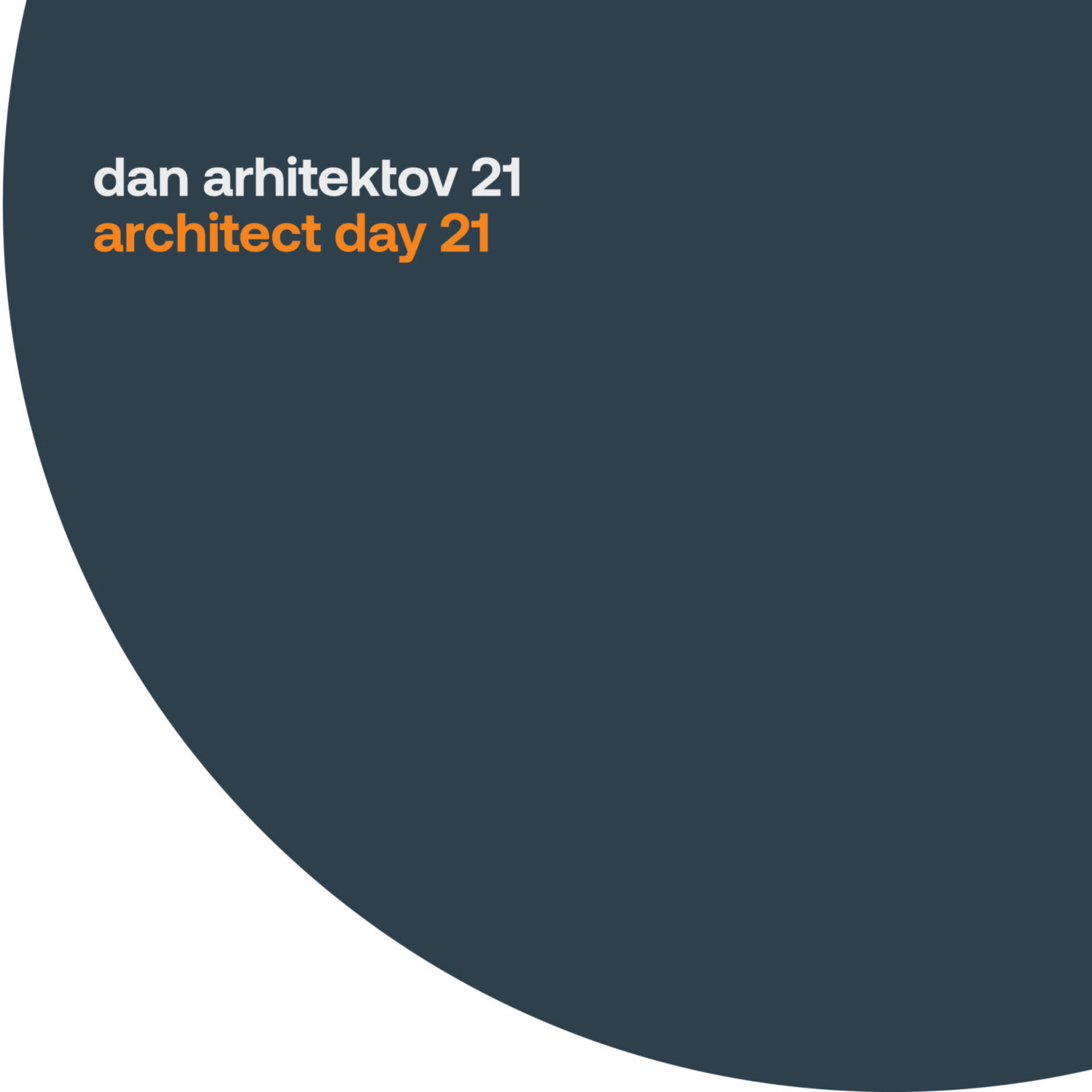 Gradimo Evropo in Dan arhitektov 2021

