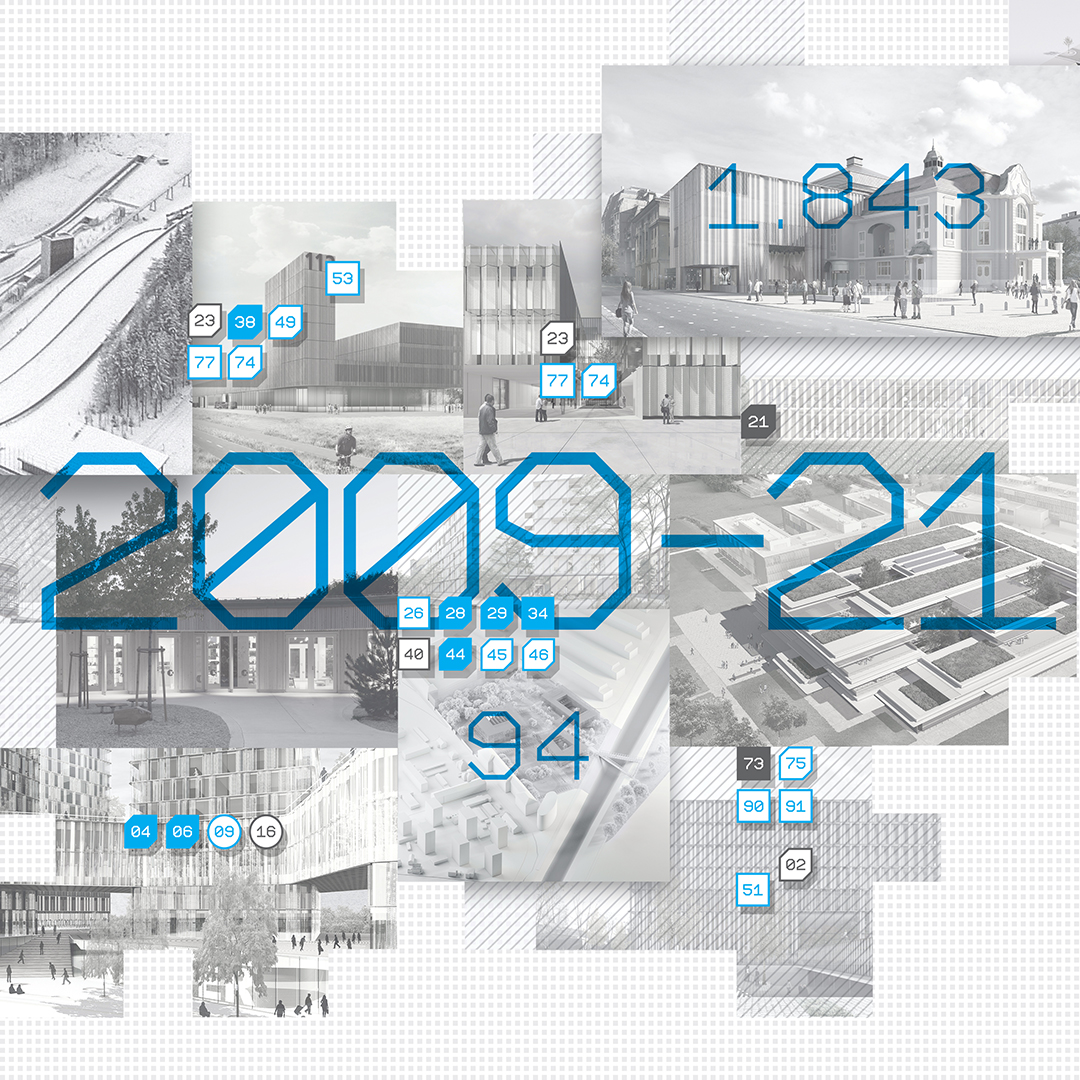 Pregledna razstava natečajev ZAPS: Kadar gradimo odlično, gradimo z arhitekturnim natečajem