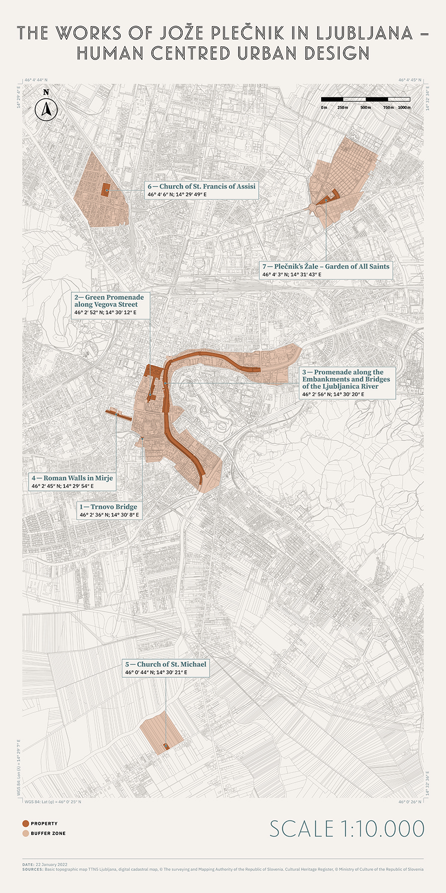 Vpis Plečnikove Ljubljane na UNESCO szenam svetovne kulturne dediščine